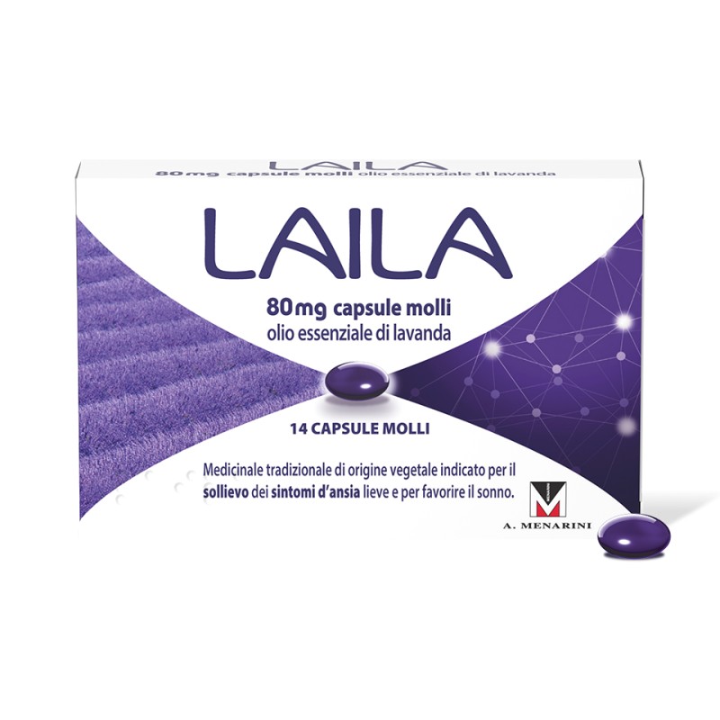 Menarini Laila per Ansia Lieve 28 Capsule Molli