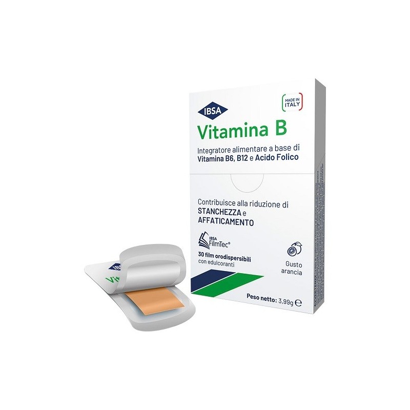 Ibsa Vitamina B Integratore alimentare a base di Vitamina B12 30 Film Orali