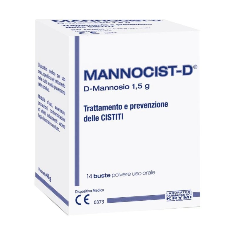 Mannocist-D Dispositivo Medico Contro la Cistite 14 bustine