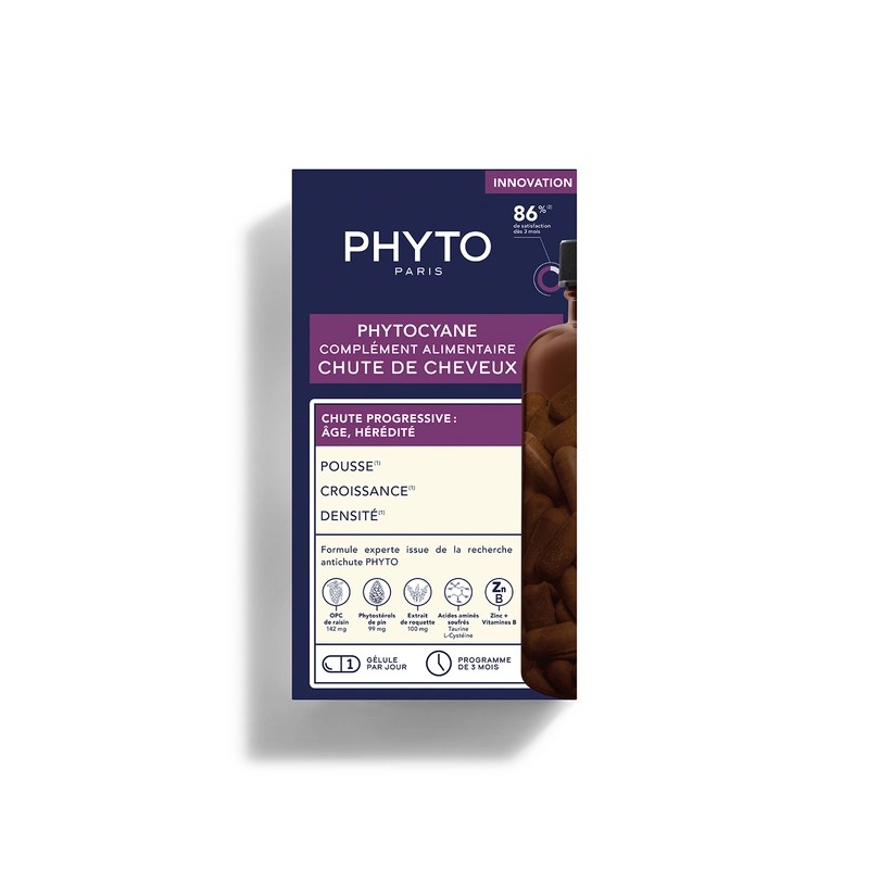 Phyto Phytocyane Expertise Anticaduta Integratore per Capelli 84 capsule