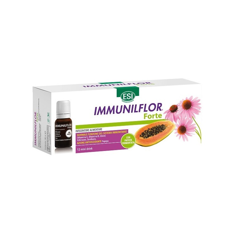 ESI Immunilflor Forte Papaya Sistema Immunitario 12 Drink